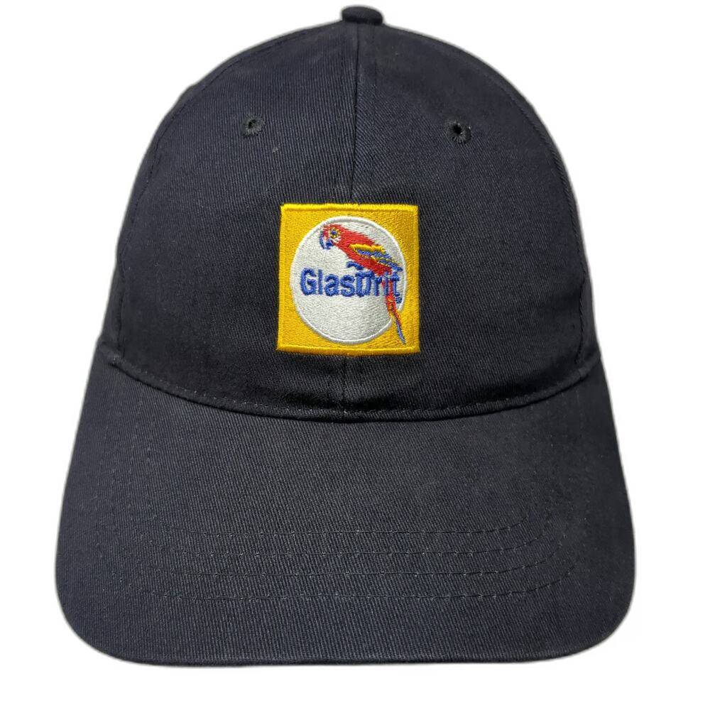 Cap America Baseball Cap Blue One Size Glasurit Parrot Logo Patch Strapback Hat